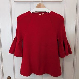 Anthropologie Moth Bell Sleeve Sweater